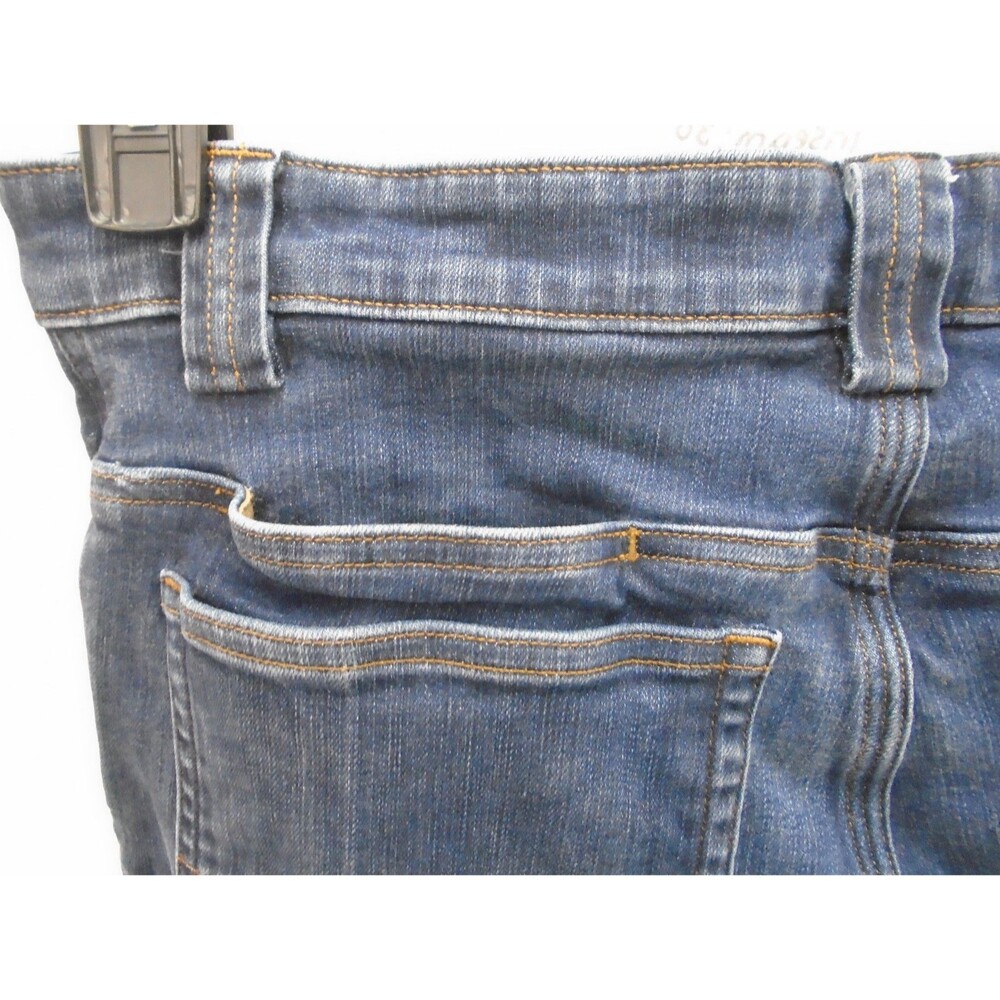 Duluth Trading Denim Blue Jeans Mens 32x30 Ballroom Double Flex Slim Fit - Picture 11 of 13